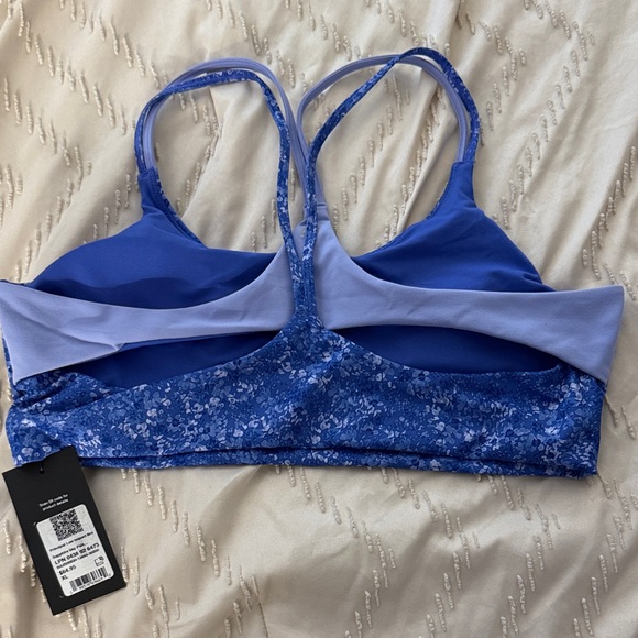 Floral Fabletics Blue Sports Bra - Picture 4 of 4